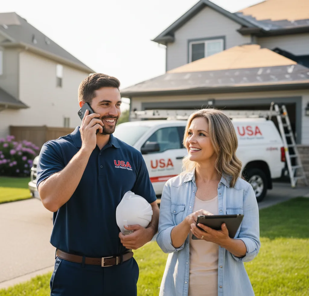 USA Roof Repair Experts customer support in Bluff Dale