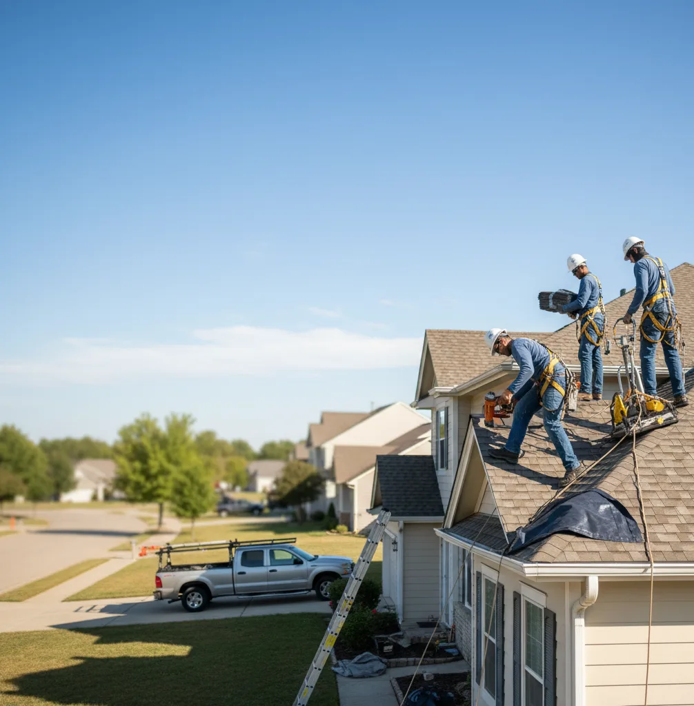 Flat Roof Repair in Bluff Dale, TX